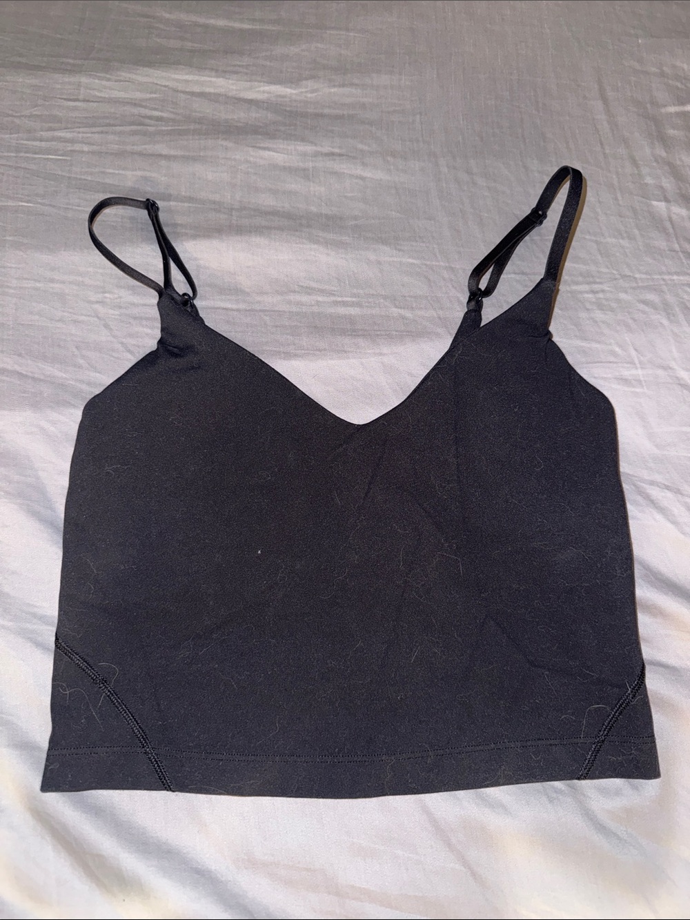 lululemon athletica Black V-Neck Adjustable Strap Cami